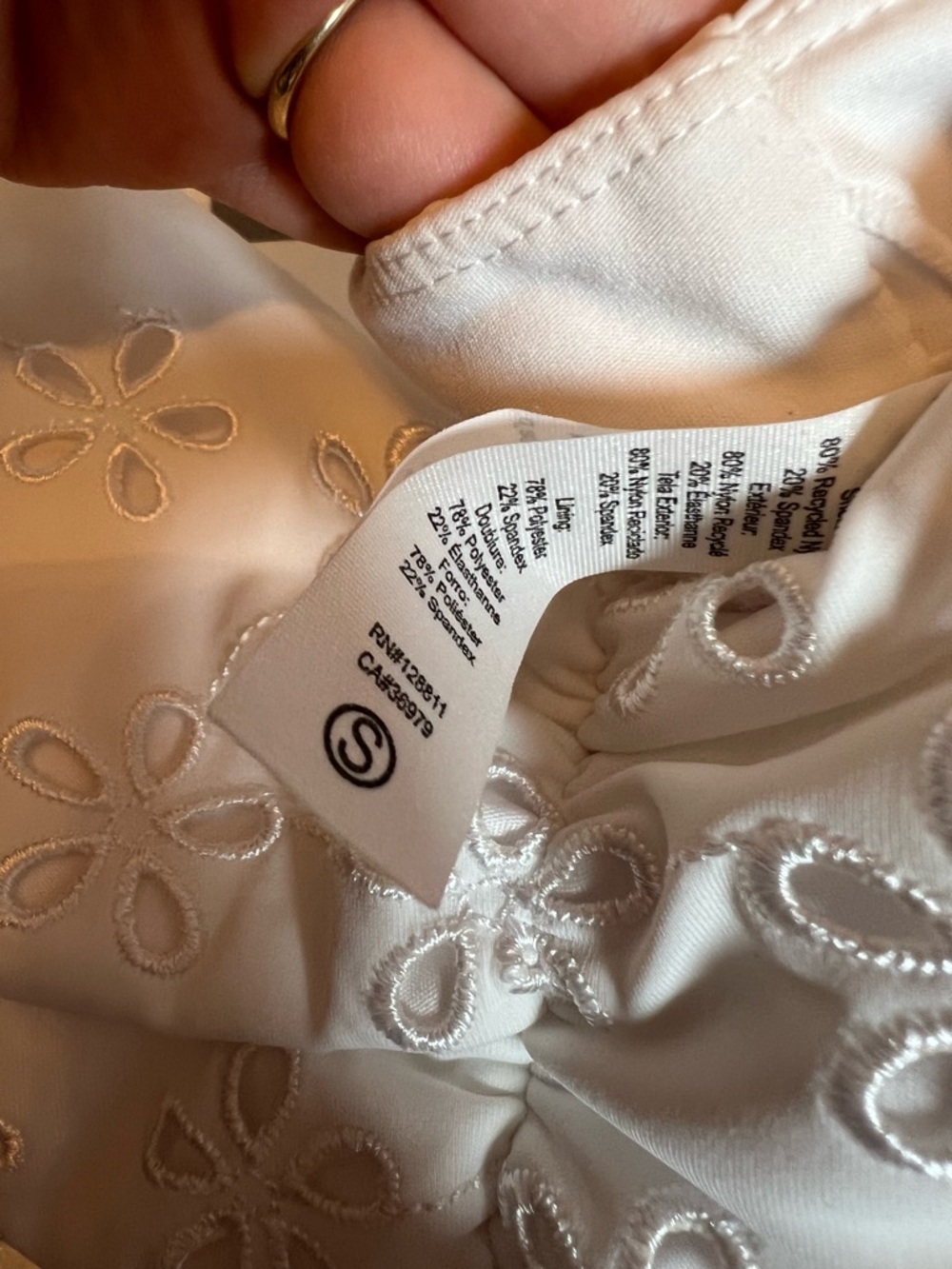 BEACH RIOT Sloane Dress in White Magnolia Eyelet - Picture 7 of 8